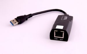 Adapter to connect an ethernet cable