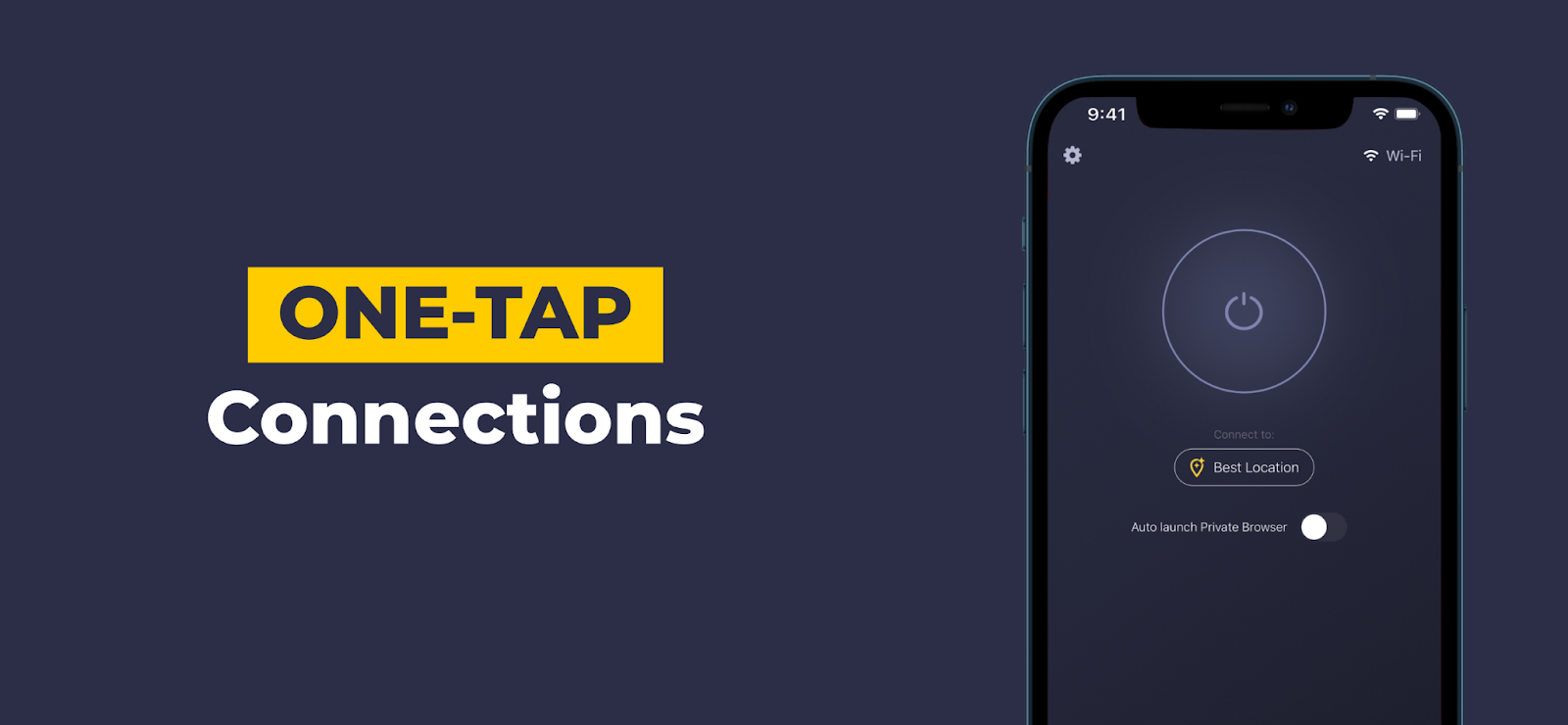 CyberGhost VPN 8 offers one-tap connections