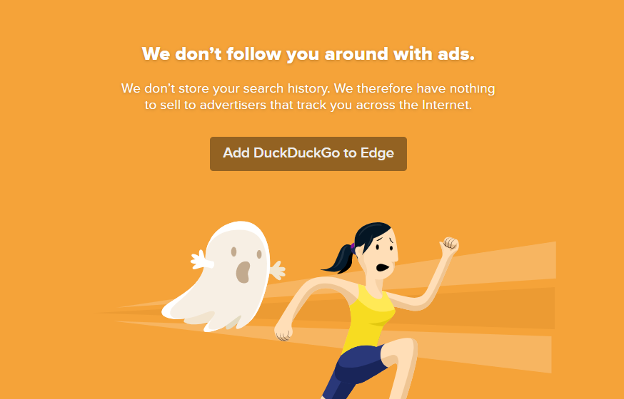 DuckDuckGo Home Page Intro