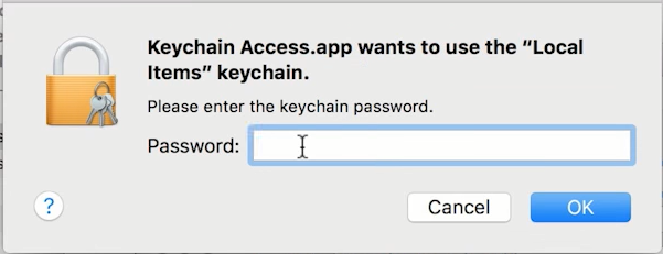Mac Keychain Access Show Password